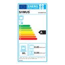 Cuptor electric incorporabil Samus SC8180BGTV3D clasa A 80 litri 8 functii gatire 3D grill ventilatie timer mecanic 2500 W