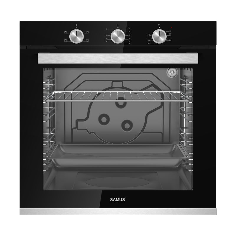 Cuptor electric incorporabil Samus SC840GT clasa A 87 litri 4 functii grill timer mecanic 2400 W Ventilatie tangentiala de racire