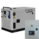 Generator curent cu automatizare AGT 10001 DSEA putere 9.6 kW 230 V diesel pornire electrica insonorizat rezervor 25 L + ATS 22S