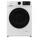 Masina de spalat rufe Samus WSNDI-8141 8 kg 1400 rpm clasa A adancime 48 cm motor inverter functie Abur program tesaturi XXL control antispuma pornire intarziata afisaj electronic blocare acces copii