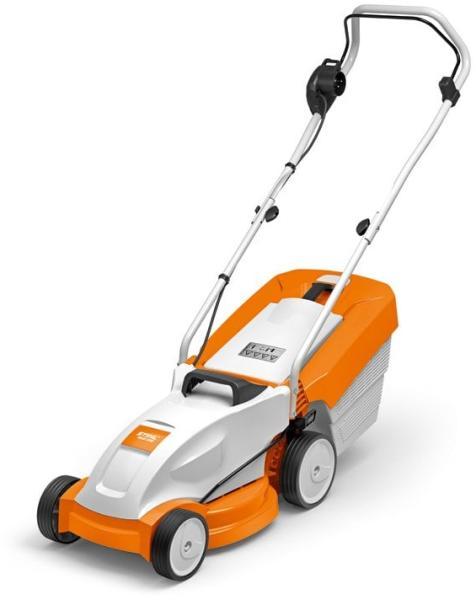 Masina de tuns iarba electrica STIHL RME 235 motor 1200 W latime taiere 33 cm cos colector 30 L