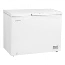 Lada frigorifica 2 in 1 Albatros LA389E 371 litri clasa E latime 130 cm functie Fast Freeze dubla functionalitate frigider / congelator termostat reglabil interior aluminiu, alb