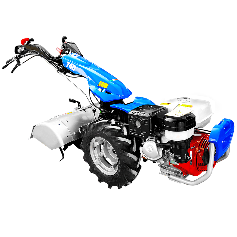 Pachet Motocultor BCS 740 Power Safe HONDA GX390 13 CP cu freza tractata 80 cm