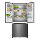 Frigider Side by Side Slot-in cu 4 usi Samus S4DX-650NFE 505 litri clasa E inaltime 190.2 cm Full No Frost Multi Climate System Slot-in afisaj LCD lumina interioara LED picioare reglabile