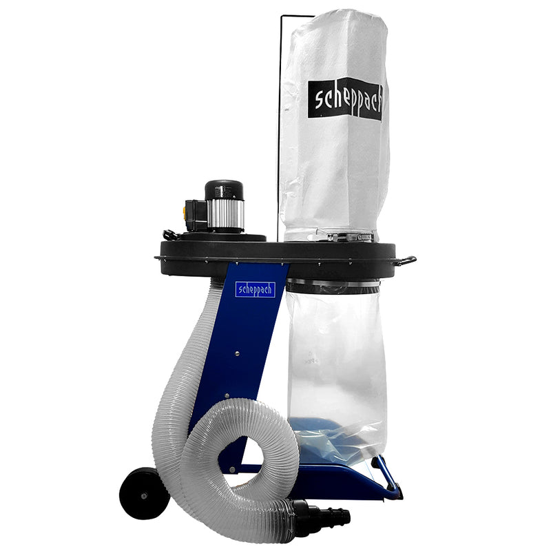 Aspirator rumegus Scheppach HD 12 putere absorbita 550 W debit aer 1150 m3/h recipient 75l