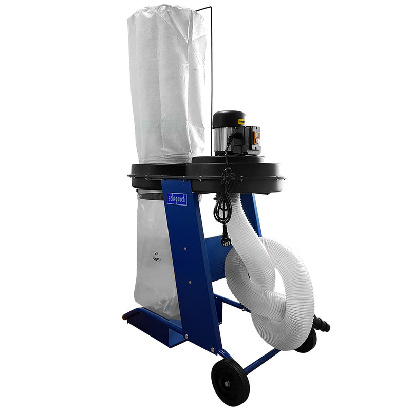 Aspirator rumegus Scheppach HD 12 putere absorbita 550 W debit aer 1150 m3/h recipient 75l