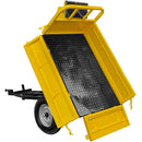 Remorca Progarden PRO500 capacitate 500 Kg roti 500/12 arcuri lamelare scaun spatiu depozitare