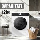 Masina de spalat rufe Samus WSMDI12147 12 kg 16 programe Alb Clasa energetica A 595x650x850mm