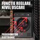 Uscator de rufe Samus SWDP-817DS pompa de caldura 8 kg clasa E latime 59.8 cm functie Antisifonare blocare acces copii optiune pornire intarziata