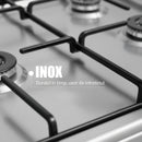 Aragaz pe gaz Samus SM661XPGS1 4 arzatoare (1 wok) Cuptor pe gaz 55 L Grill Timer Aprindere electrica plita Siguranta plita + cuptor