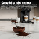 Espressor cafea Samus Sublime 19 Rasnita profesionala- 300 g 19 bari Putere 1200-1400 W Rezervor apa 2 L Sistem extractie lapte cu furtun 25 cm 10 tipuri de bauturi Multiple tipuri de reglaje