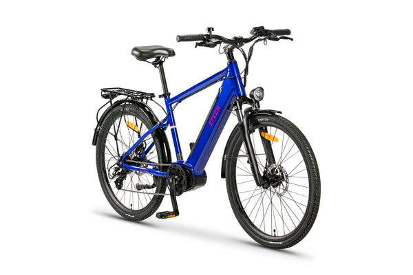 Bicicleta electrica Ztech ZT-84M Eel-M viteza maxima 25 km/h putere 250W acumulator 12Ah/36V nu necesita permis-Albastru