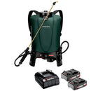 Pachet Pulverizator METABO RSG 18 LTX 15 fara acumulatori si incarcator + Set 2 acumulatori 18V LiPower 2Ah si incarcator SC36