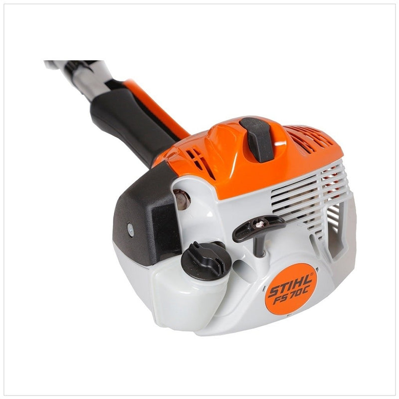 Motocoasa STIHL FS 70 C-E ErgoStart putere 1.2 CP latime lucru 42 cm Cutit pentru iarba 230-4