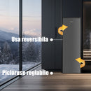 Congelator Samus SCGXE336NFE 204 l Full No Frost Afisaj electronic led Clasa energetica E Super freezeing Ventilator 4 sertare si 2 rafturi