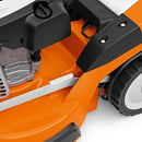 Masina pentru tuns gazonul STIHL RM 650 T autopropulsata latime taiere 48 cm cos 70 l 3.5 CP benzina + ulei motor 10W-30 0.6L + kit mulcire AMK 045