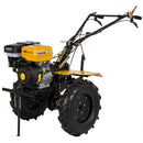 Pachet motocultor Profesional ProGARDEN HS 1100D 13 CP benzina freze de lucru roti cauciuc 6 X 12 roti metalice rarita reglabila plug cartofi plug arat prasitoare + 2l ulei motor AgroPro +3l ulei transmisie AgroPro
