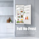 Combina frigorifica incorporabila Samus SCBI395NFE 300 litri Full No Frost clasa E inaltime 195.5 cm Super Freeze termostat reglabil iluminare LED usi reversibile
