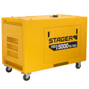 Generator profesional Stager YDE15000TA-TA3 diesel 11.5 kW DualPower 230-400V insonorizat pornire electrica