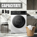 Masina de spalat rufe Samus WSED8128IDM 8 kg Inverter Direct Motor 16 programe 1200 rotatii Clasa energetica A