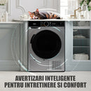 Uscator de rufe Samus SADP-836DS pompa de caldura 8 kg clasa D latime 60 cm functie Antisifonare igienizare UV blocare acces copii optiune pornire intarziata