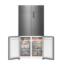 Frigider Side by Side Slot-in cu 4 usi Samus S4DX-650NFE 505 litri clasa E inaltime 190.2 cm Full No Frost Multi Climate System Slot-in afisaj LCD lumina interioara LED picioare reglabile