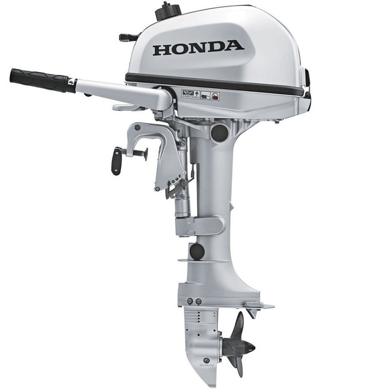 Motor barca Honda BF4 LHNU cu Eche cizma lunga 4 CP 4T rezervor incorporat elice aluminiu cu 3 aripi