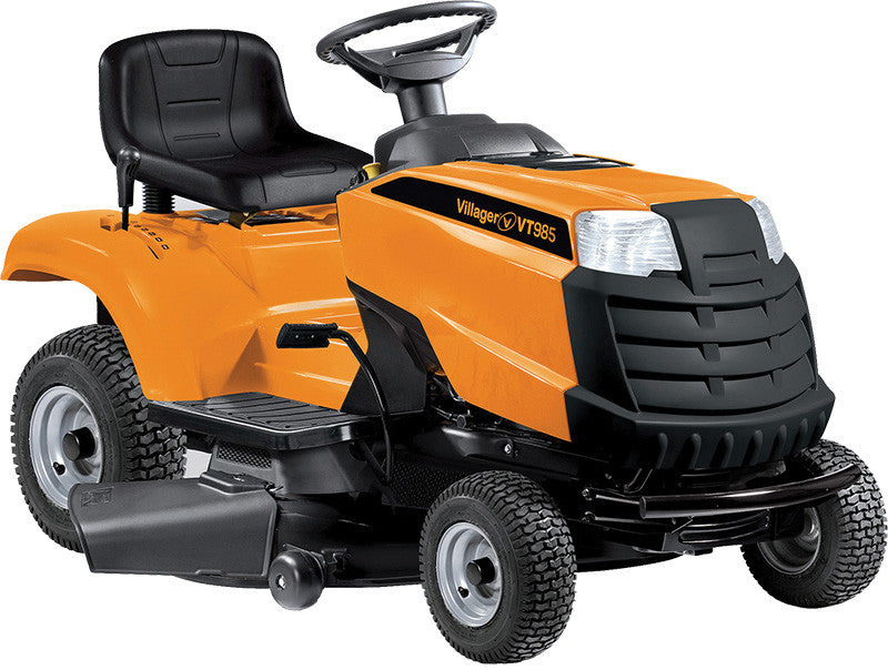 Tractoras de tuns iarba Villager VT 985 putere 9.3 CP latime lucru 98 cm motor Loncin 352 cmc suprafata recomandata 5000 m2
