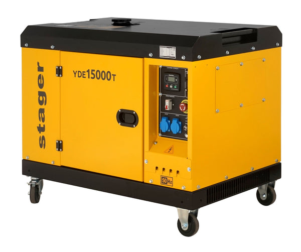 Stager YDE15000T Generator insonorizat diesel monofazat 11kVA, 48A, 3000rpm