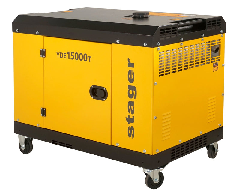 Stager YDE15000T Generator insonorizat diesel monofazat 11kVA, 48A, 3000rpm