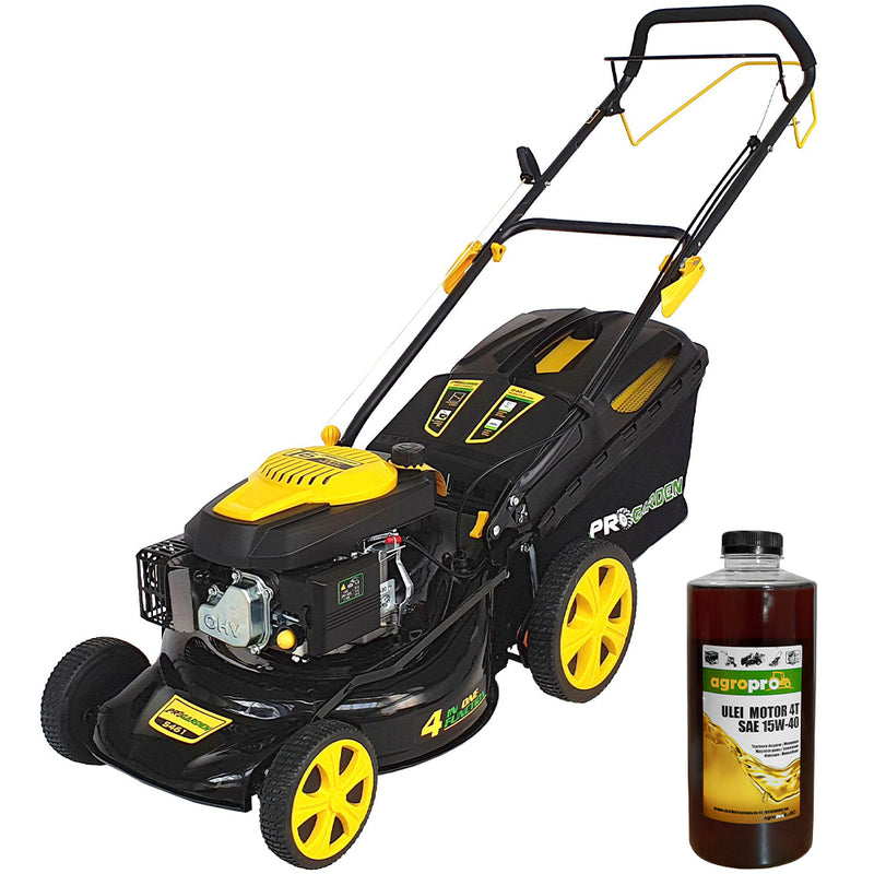 ProGARDEN S461VHY-T6 masina de tuns gazon, 3.5CP, 460mm, 60L, autopropulsata