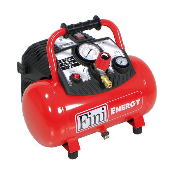 Compresor de aer Fini ENERGY 12 12 l fara ulei 1.1 kW 8 bar 180 l/min
