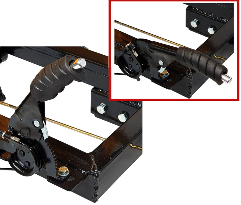 ProGARDEN Campo RM500C remorca 500kg motocultor, 1 osie, prindere bolt