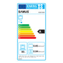 Cuptor electric incorporabil Samus SCE8171BGV clasa A 80 litri 7 functii grill ventilatie timer afisaj digital 2500 W