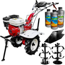 Motocultor Media Line MS 7100 CF motor 7 CP latime lucru 90 cm 2+1 viteze freze roti cauciuc rarita fixa 3l ulei AgroPro