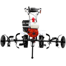 Motocultor Media Line MS 7100 CF motor 7 CP latime lucru 90 cm 2+1 viteze freze roti cauciuc roti metal rarita fixa plug arat plug cartofi cultivator 3l ulei AgroPro