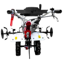 Motocultor Media Line MS 7100 CF motor 7 CP latime lucru 90 cm 2+1 viteze freze roti cauciuc roti metal rarita fixa plug arat plug cartofi cultivator 3l ulei AgroPro
