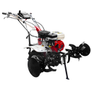 Motocultor Media Line MS 7100 CF motor 7 CP latime lucru 90 cm 2+1 viteze freze roti cauciuc roti metal rarita fixa plug arat plug cartofi cultivator 3l ulei AgroPro