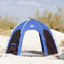 vidaXL Cort de piscină cu acoperiș Albastru Azur 366 x 305 x 231 cm