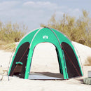 vidaXL Cort de piscină cu acoperiș Verde Mării 366 x 305 x 231 cm