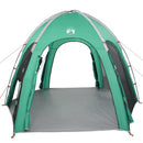 vidaXL Cort de piscină cu acoperiș Verde Mării 366 x 305 x 231 cm