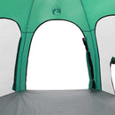 vidaXL Cort de piscină cu acoperiș Verde Mării 366 x 305 x 231 cm