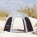 vidaXL Cort de piscină cu acoperiș Gri 366 x 305 x 231 cm