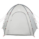 vidaXL Cort de piscină cu acoperiș Gri 366 x 305 x 231 cm