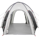 vidaXL Cort de piscină cu acoperiș Gri 366 x 305 x 231 cm