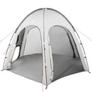 vidaXL Cort de piscină cu acoperiș Gri 366 x 305 x 231 cm
