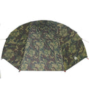 vidaXL Cort de pescuit cu acoperiș Camuflaj 514 x 465 x 187 cm
