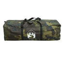vidaXL Cort de pescuit cu acoperiș Camuflaj 514 x 465 x 187 cm