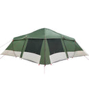 vidaXL Cort de Familie cu acoperiș Verde și gri 721 x 335 x 212 cm