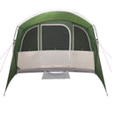 vidaXL Cort de Familie cu acoperiș Verde și alb 576 x 325 x 213 cm